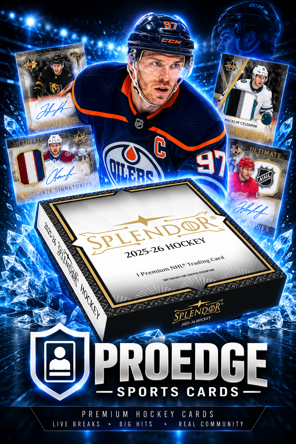 2025-26 Upper Deck Splendor Hockey Sealed Box