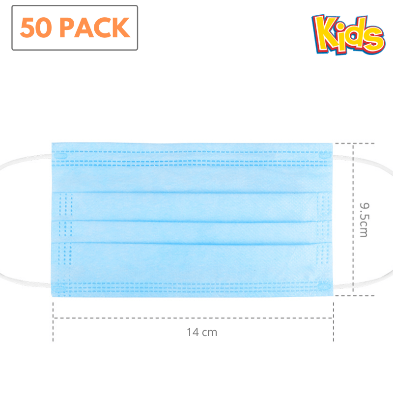 50 pack - KIDS! Surgical Face Masks (ASTM Level 3)
