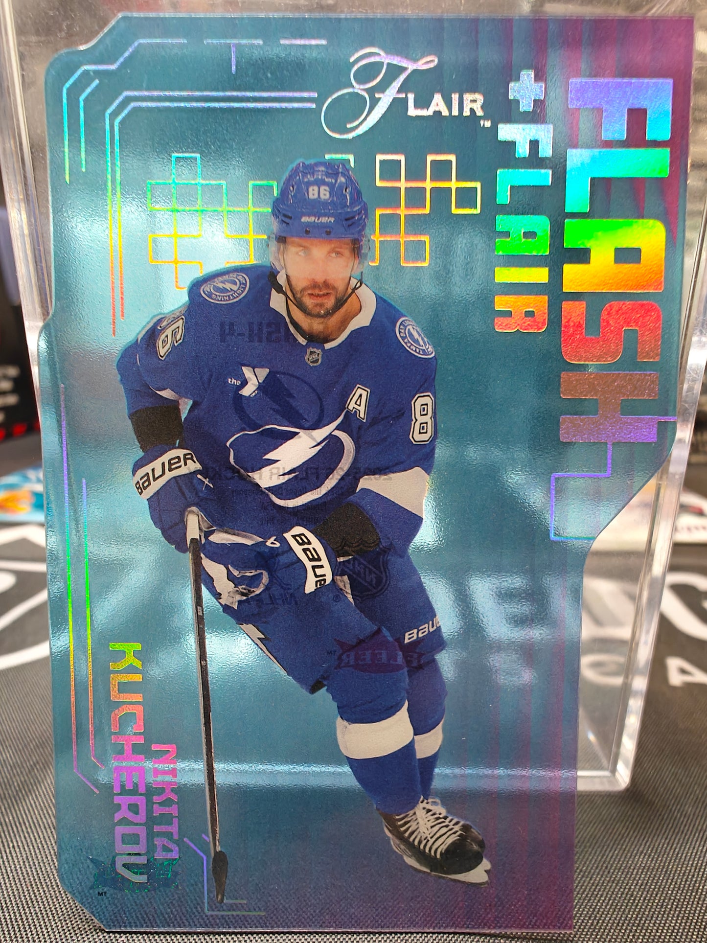 2025-26 Flair - Nikita Kucherov #FLASH-4 Tampa Bay Lightning- SP Acetate Die-Cut