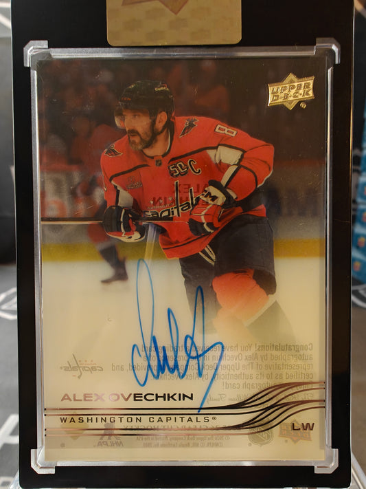2025-26 Upper Deck Clear Cut Hockey Alex Ovechkin