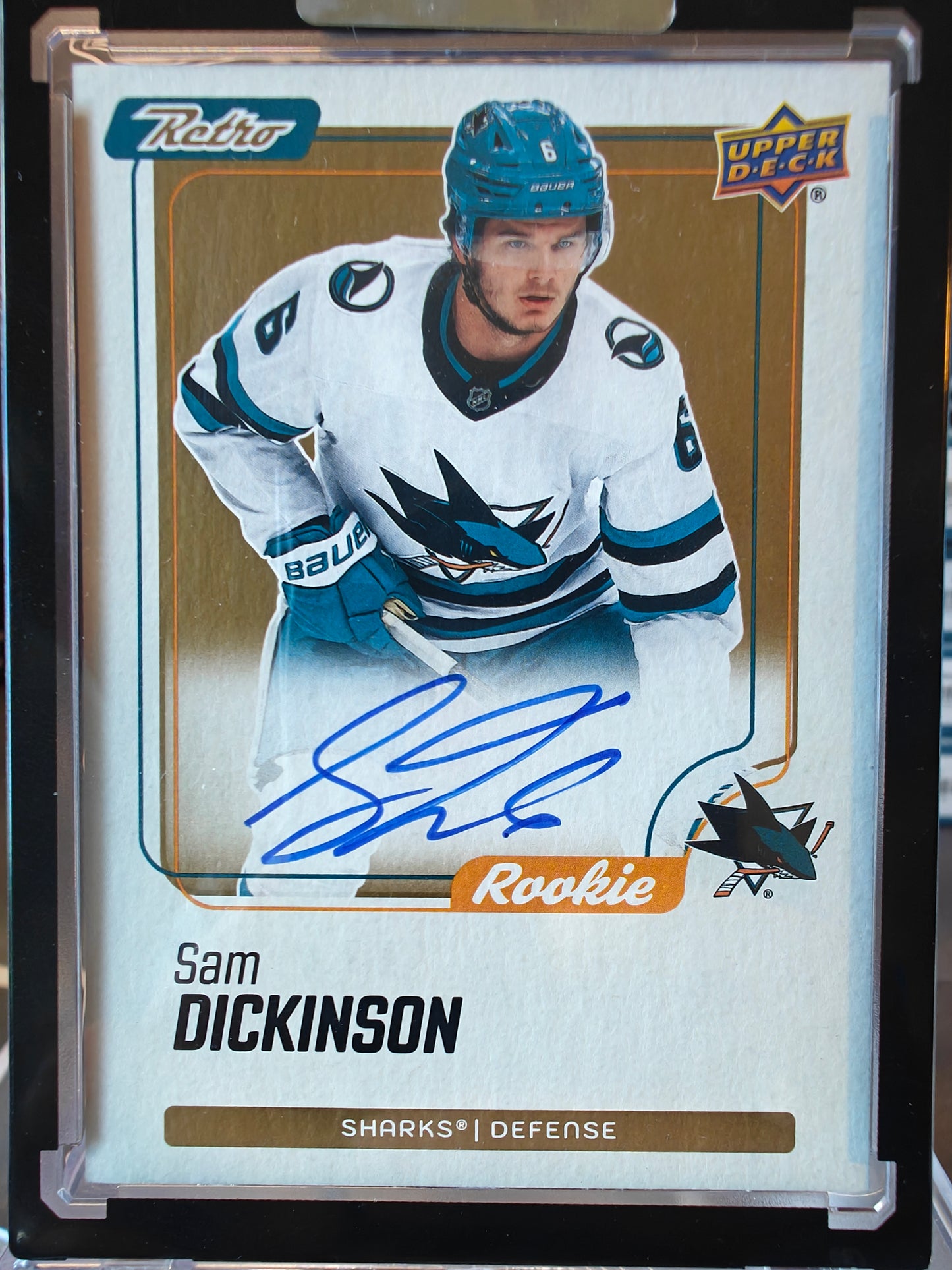 2025-26 Clear Cut Sam Dickinson Retro Auto Rookie
