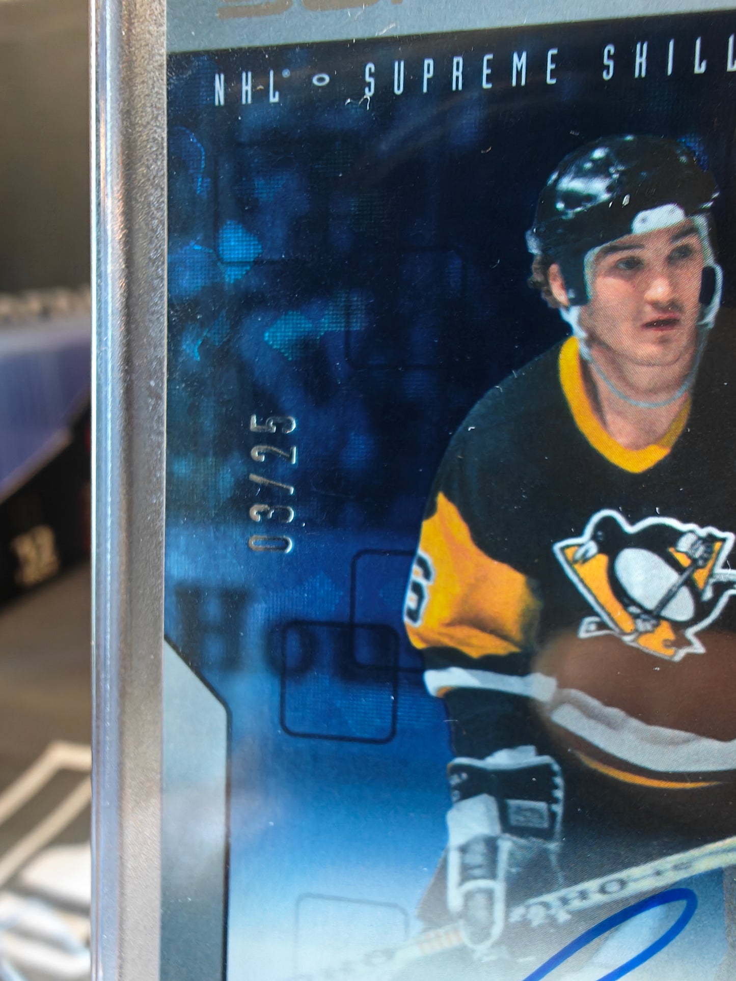 2023-24 Clear Cut Supreme Mario Lemieux Auto /25