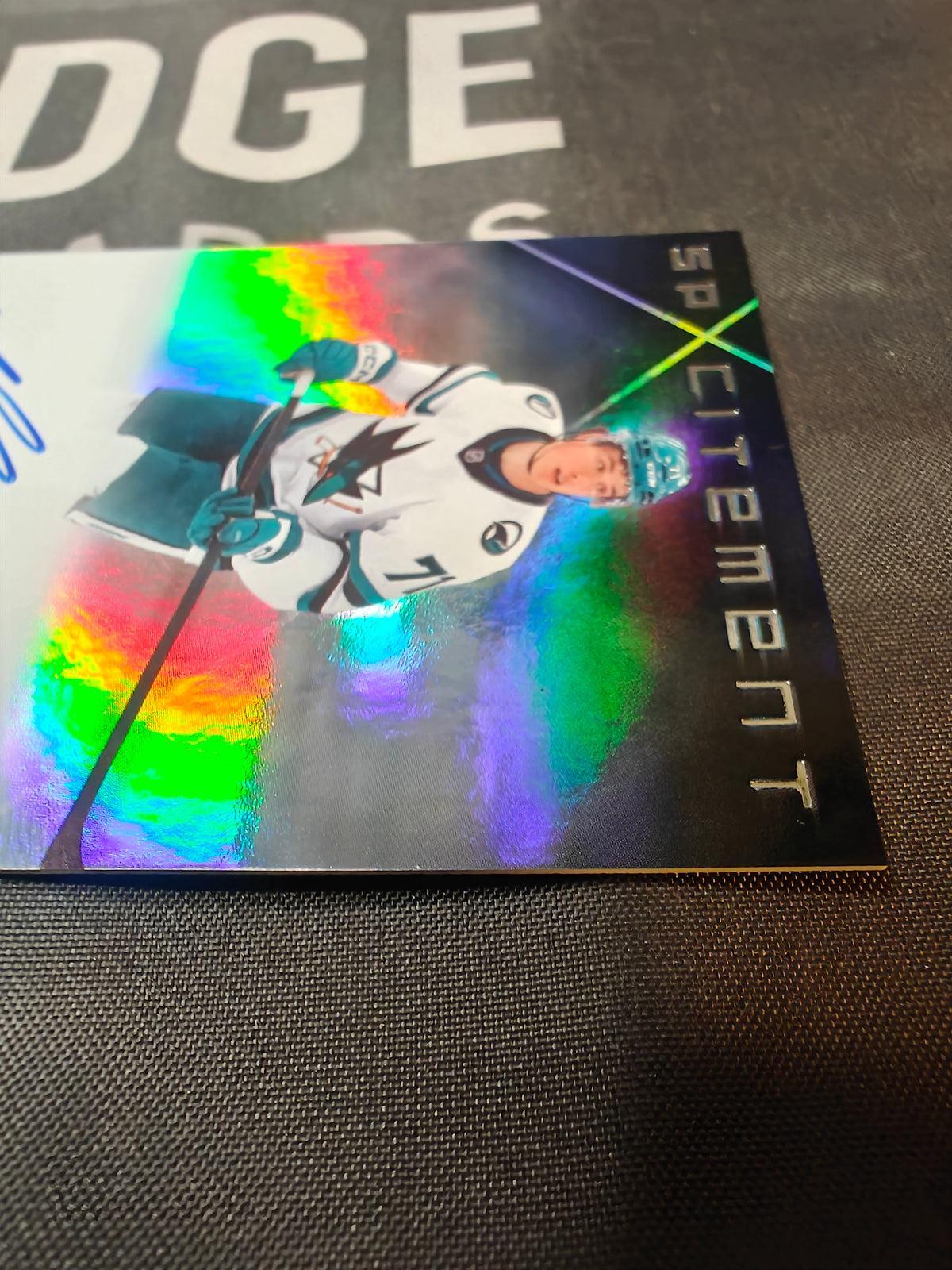 Macklin Celebrini SpXcitement Clear Cut Auto Rookie