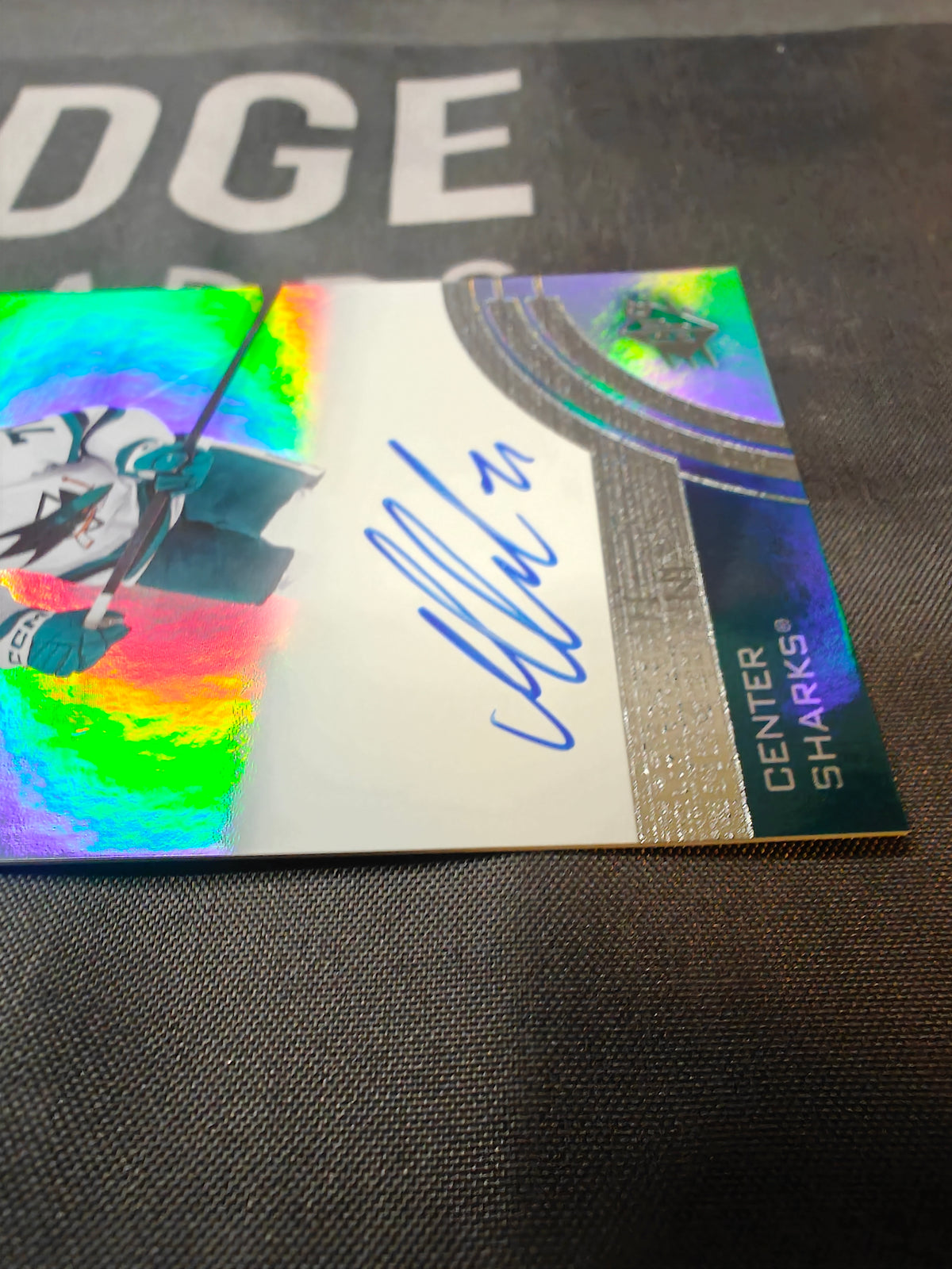 Macklin Celebrini SpXcitement Clear Cut Auto Rookie