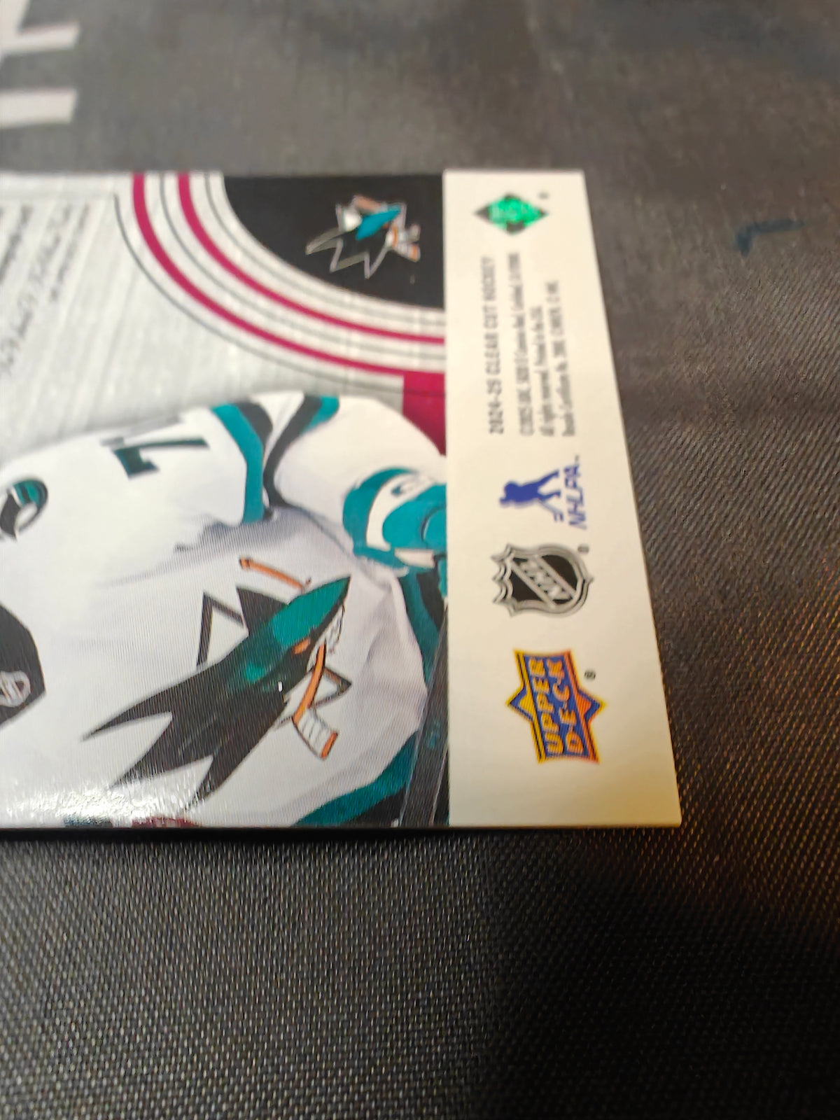 Macklin Celebrini SpXcitement Clear Cut Auto Rookie