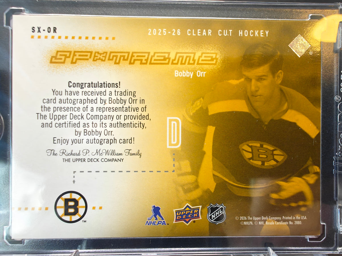 BOBBY ORR SPXtreme Auto SSP #SX-OR BRUINS