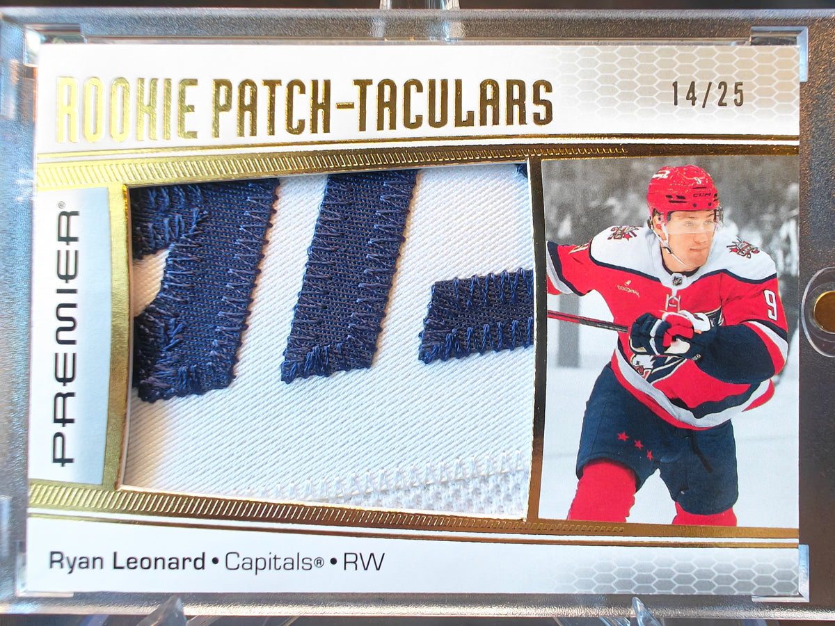 2025-26 Premier Ryan Leonard Rookie Patch-Taculars /25