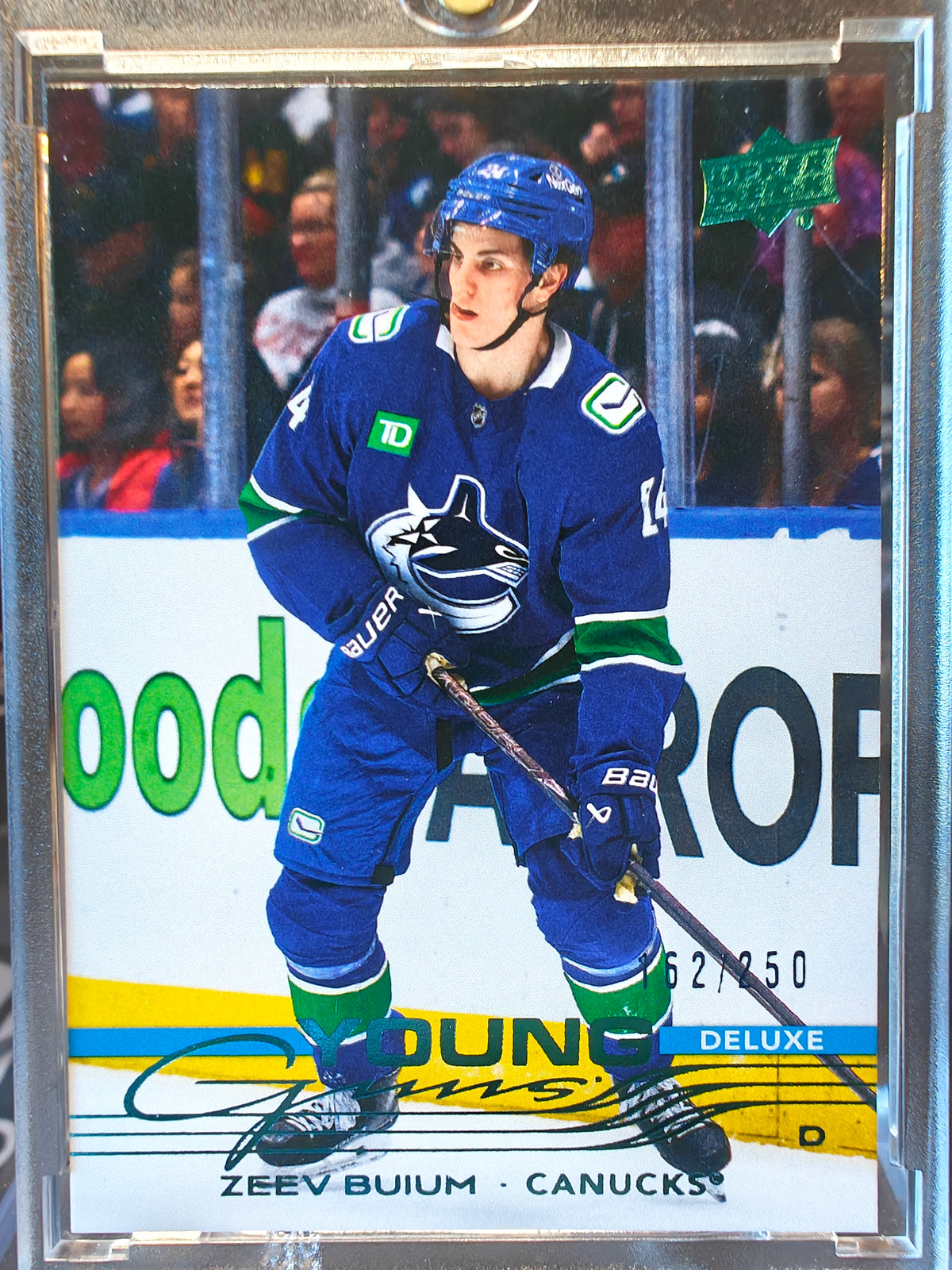 2025-26 UD Extended Series Zeev Buium Young Guns Deluxe /250