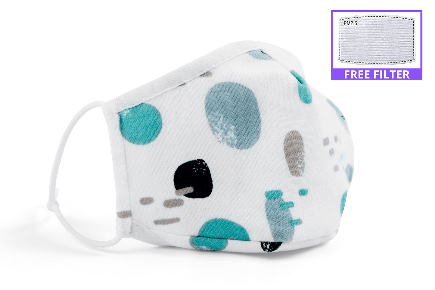 Cotton Face Mask - 2 Layer with Filter