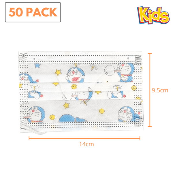 50 pack - KIDS! Disposable 3ply Face Masks
