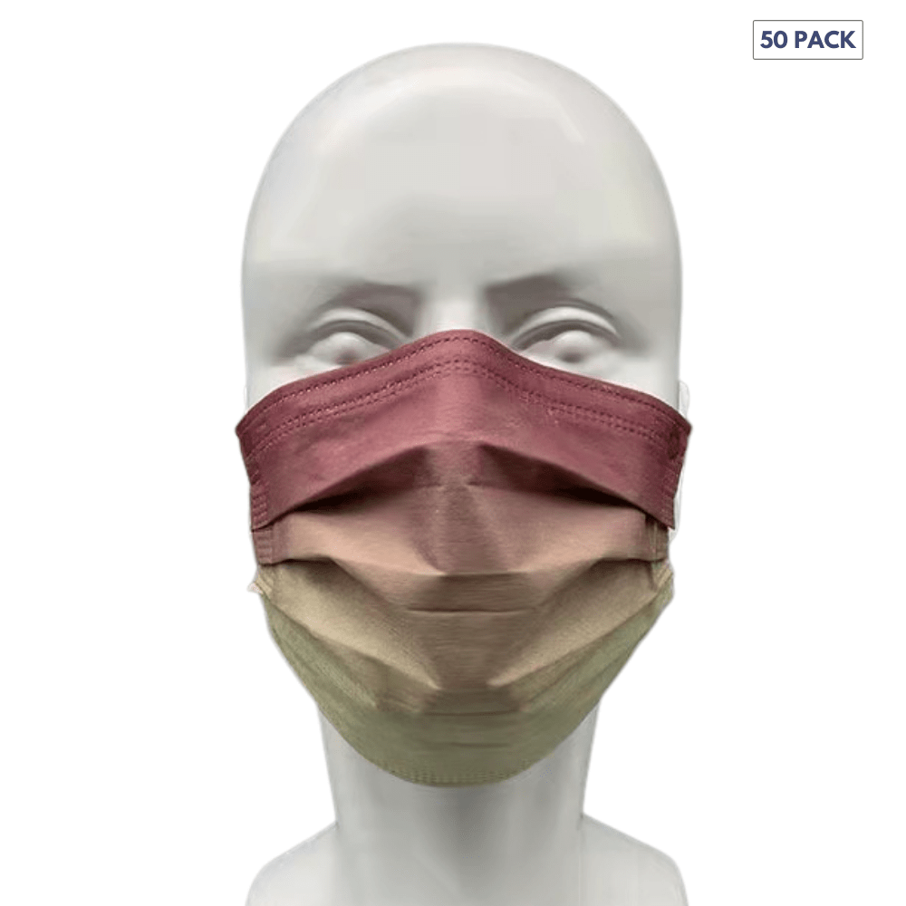 50 pack - Various Designs Disposable 3ply Face Masks